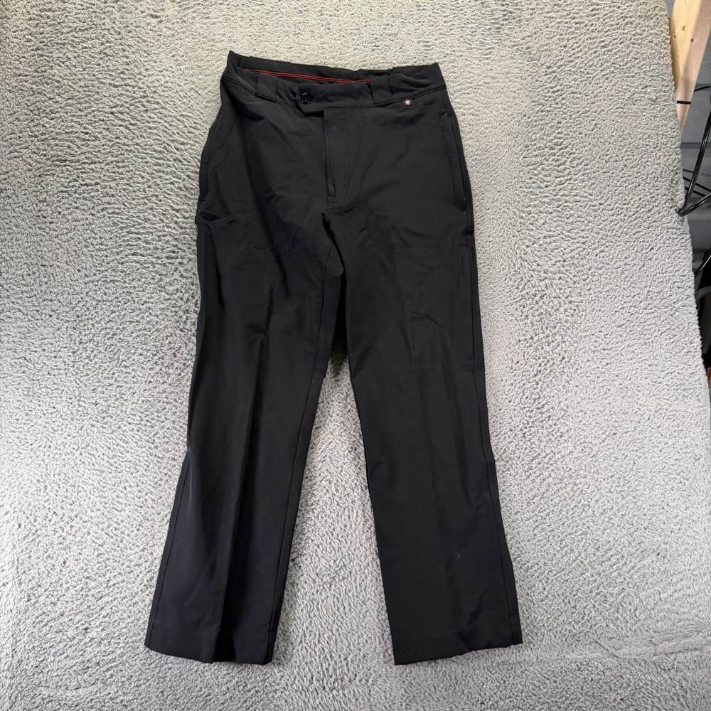 Victorinox Pant Mens 32x30 Black Nylon Khakis Straight Leg Hiking Army Tactical
